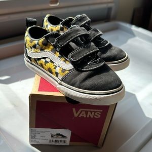 Girls sunflower vans